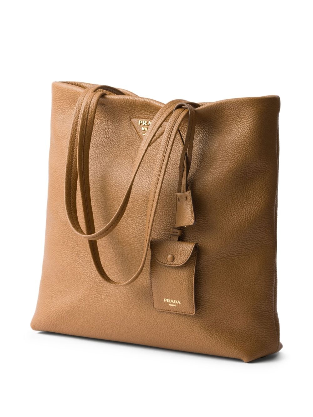 large leather tote bag - 3