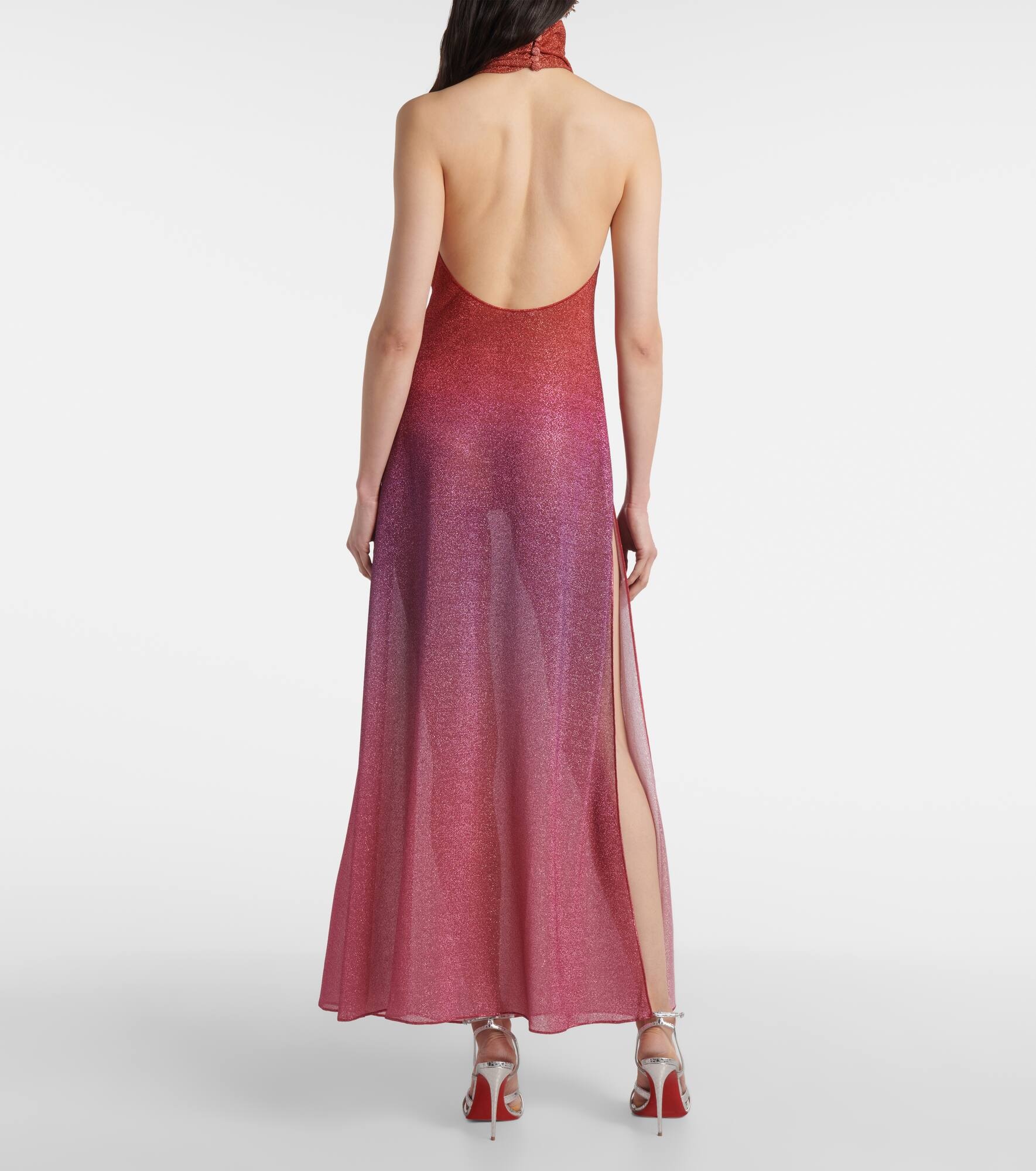 Lumière lamé maxi dress - 3