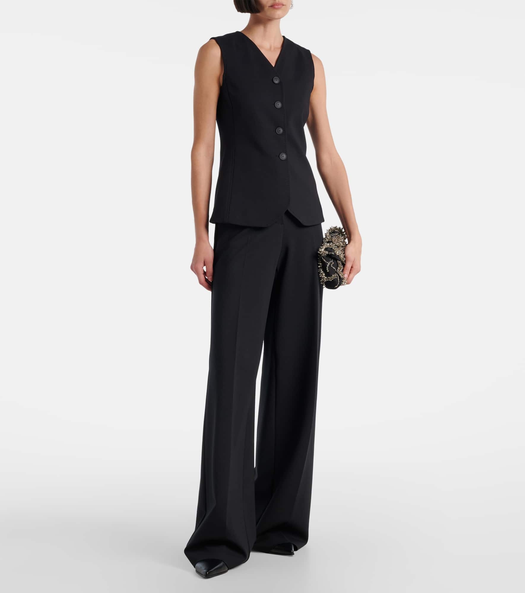 Biada high-rise wide-leg pants - 2