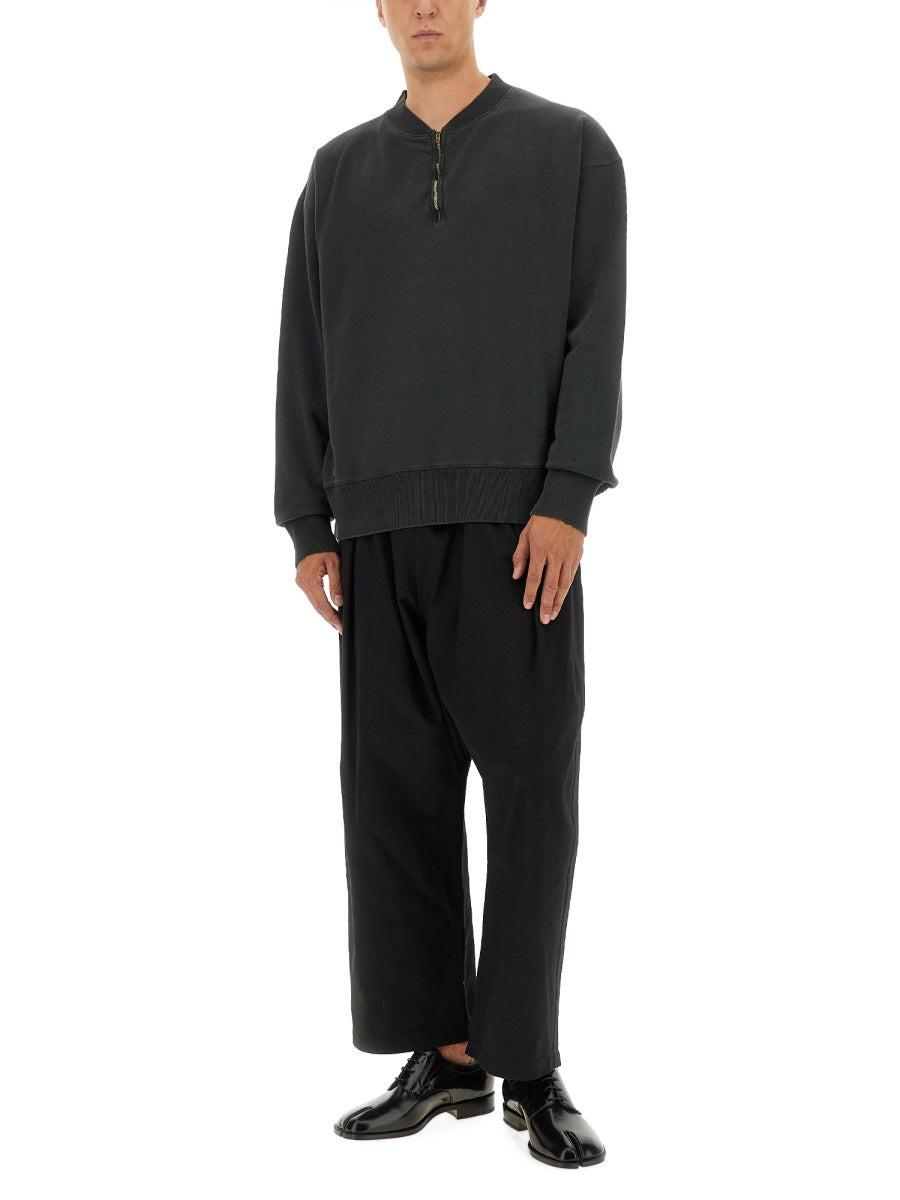 Three-Quarter Zipper Sweatshirt - 2