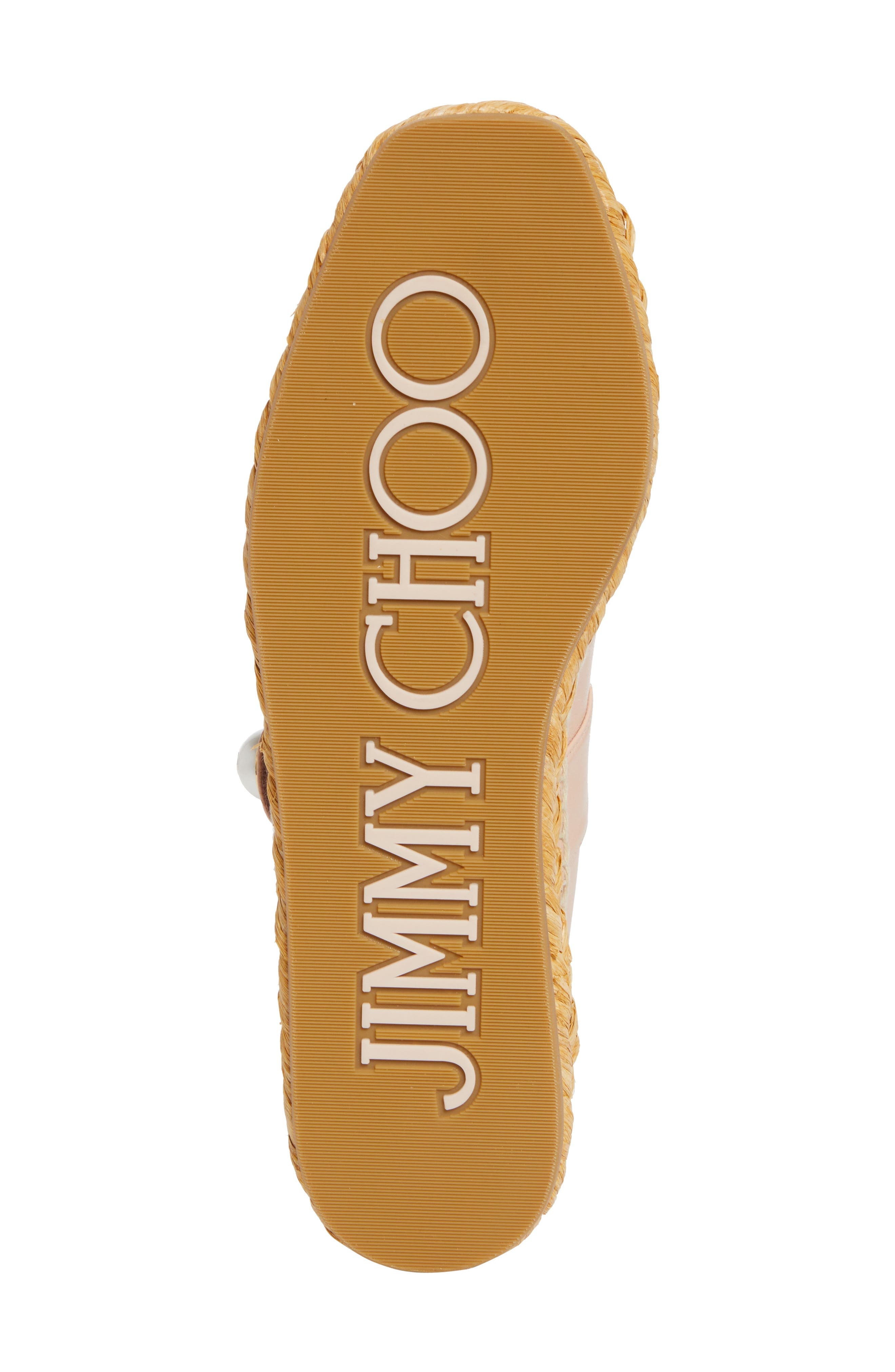 Jimmy Choo Fayence Espadrille Mary Jane Flat in Macaron at Nordstrom - 6