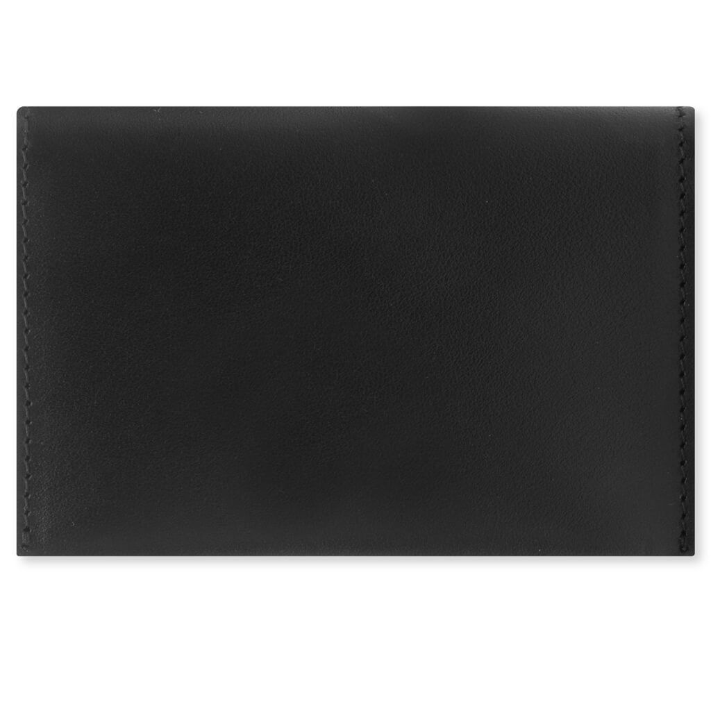 FOLDED LEATHER WALLET FN-UX-SLGS000255 - BLACK - 2
