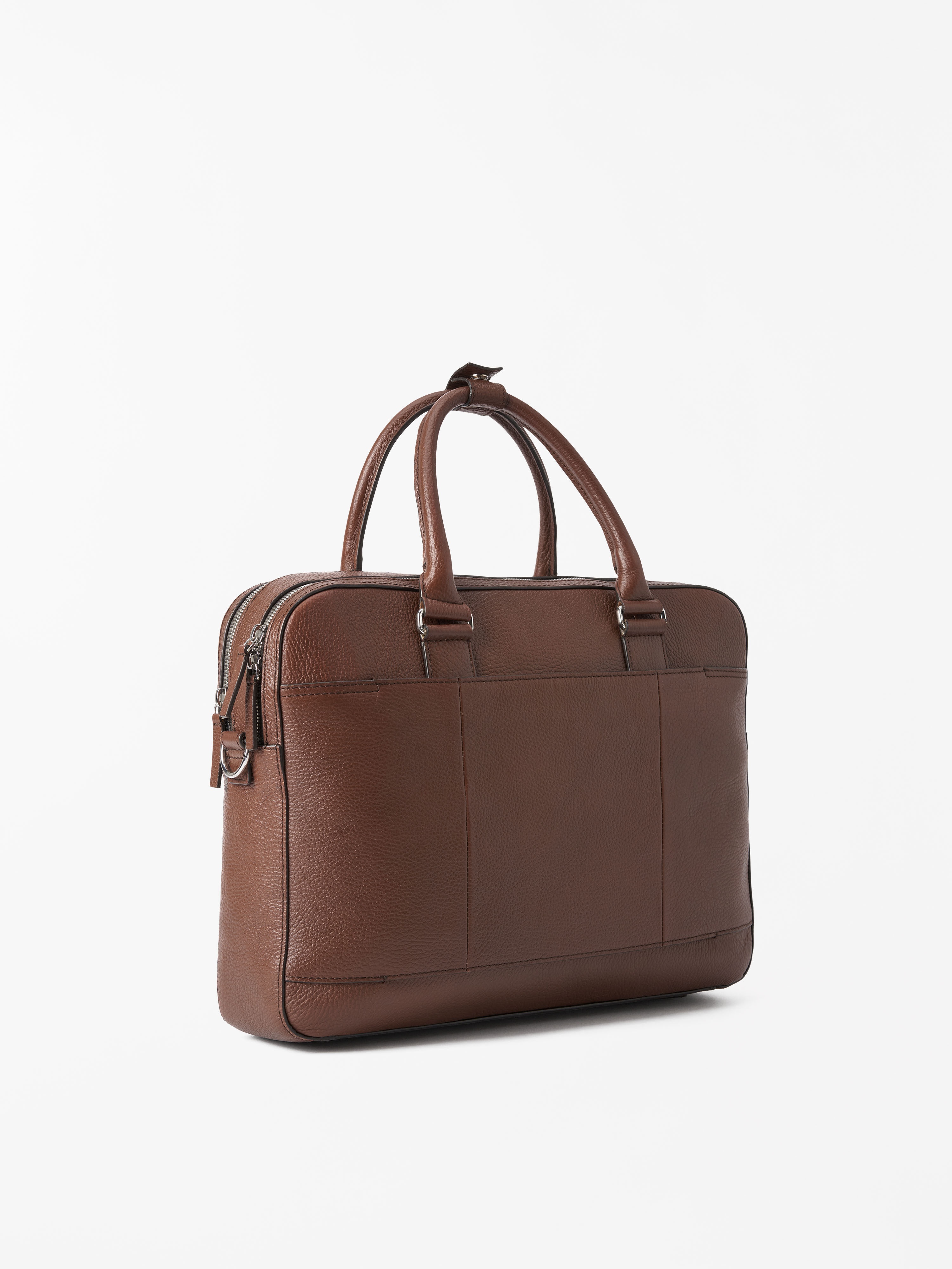 Burin Leather Briefcase - 2