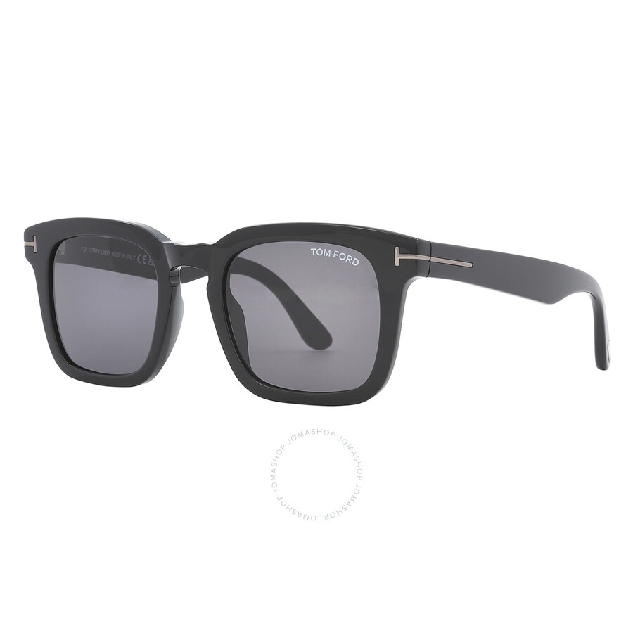 Tom Ford Dax Smoke Square Men's Sunglasses FT0751-N 01A 50 - 3