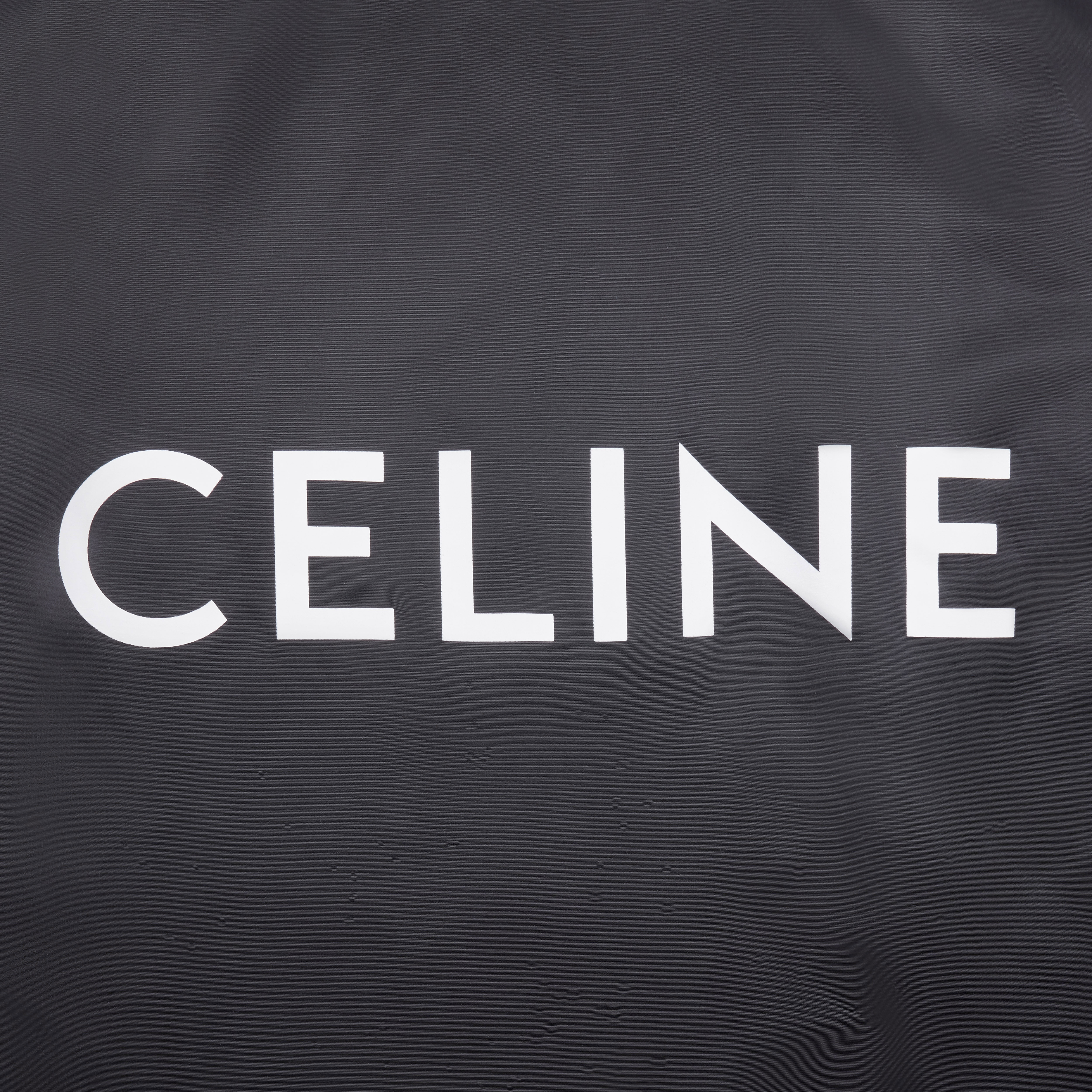 celine bomber jacket in nylon twill - 3