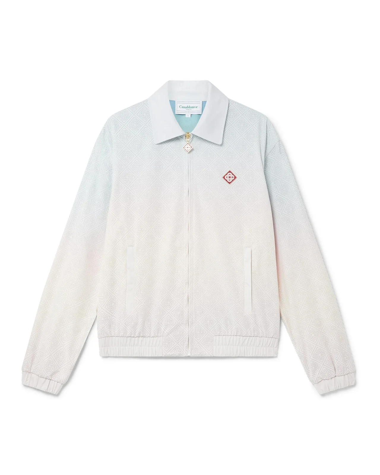 Gradient Laser Detail Track Jacket - 1