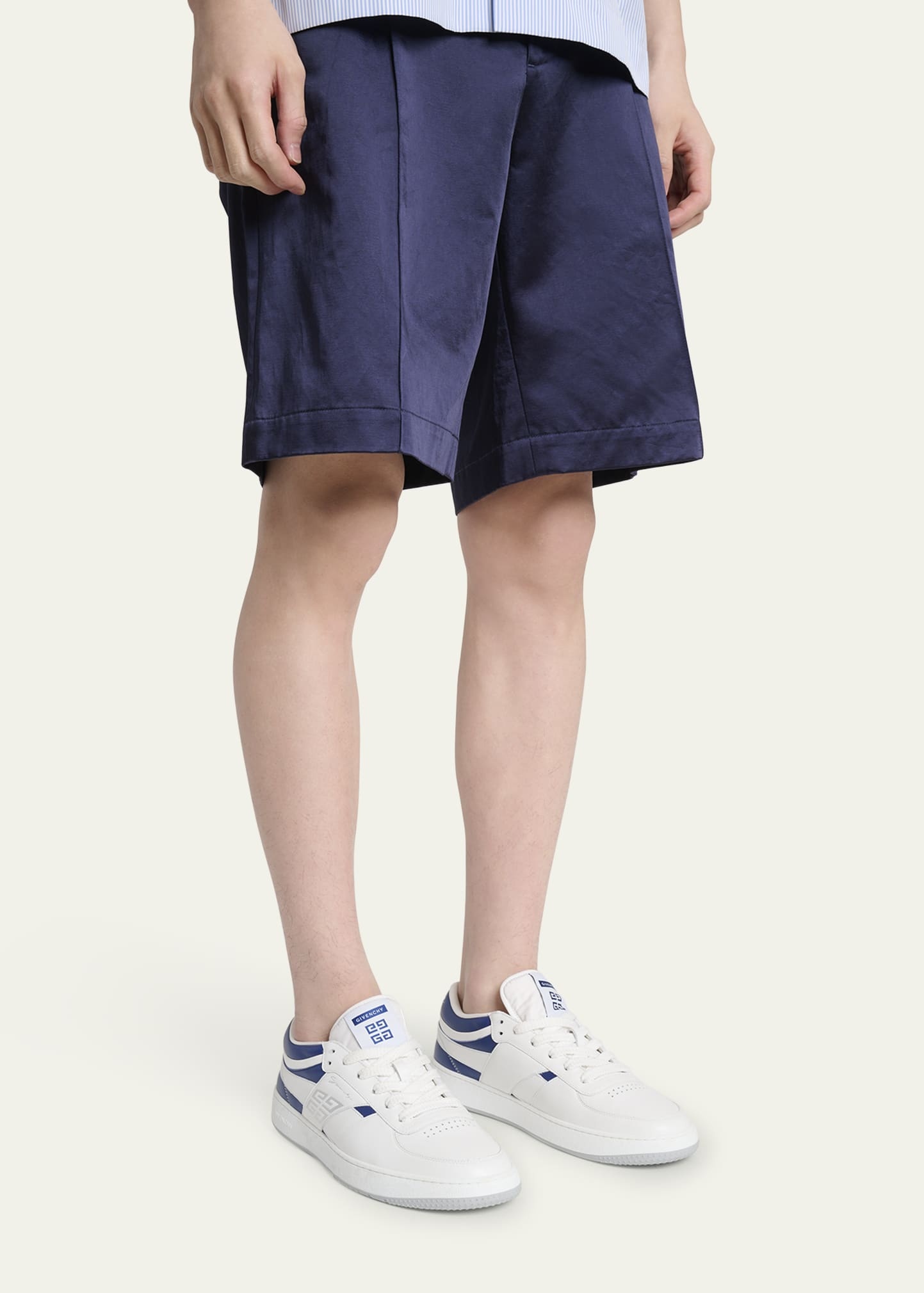 Men's G Move Leather Low-Top Sneakers - 2