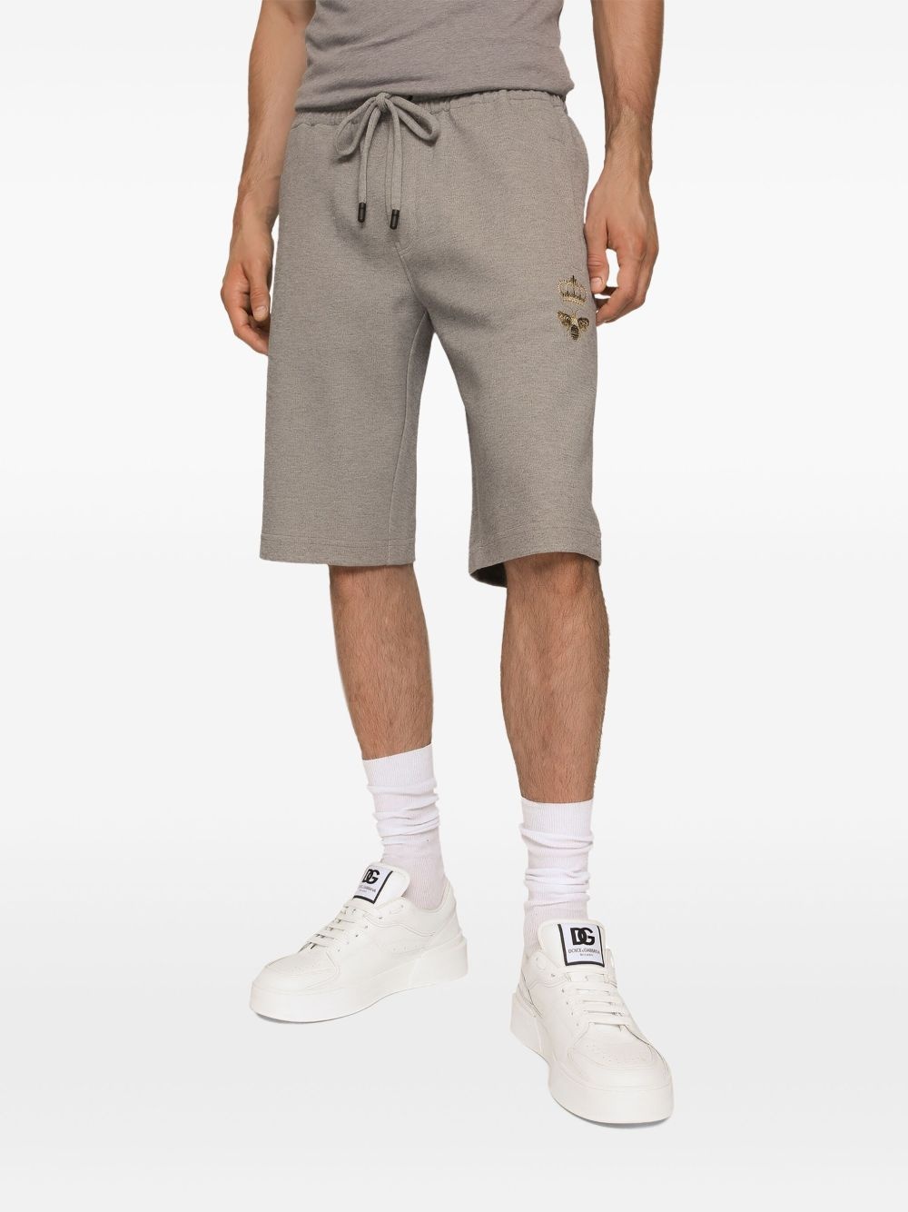 cotton-blend shorts - 5