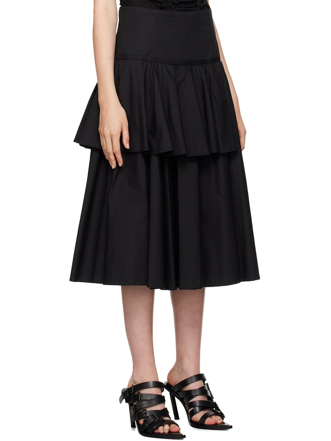 Black July Midi Skirt - 2