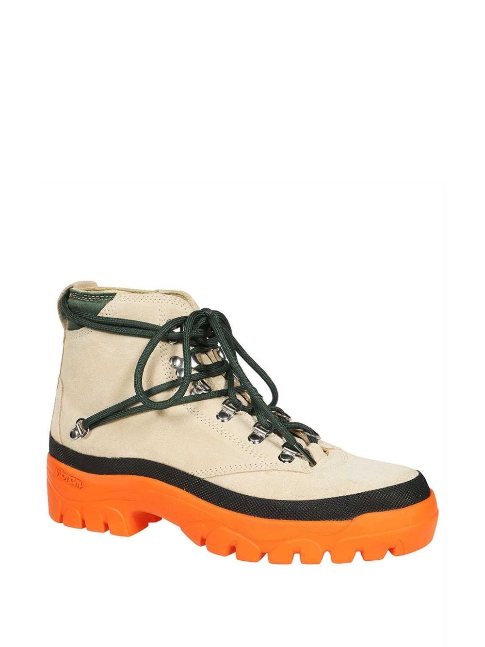 suede lace-up boots - 2