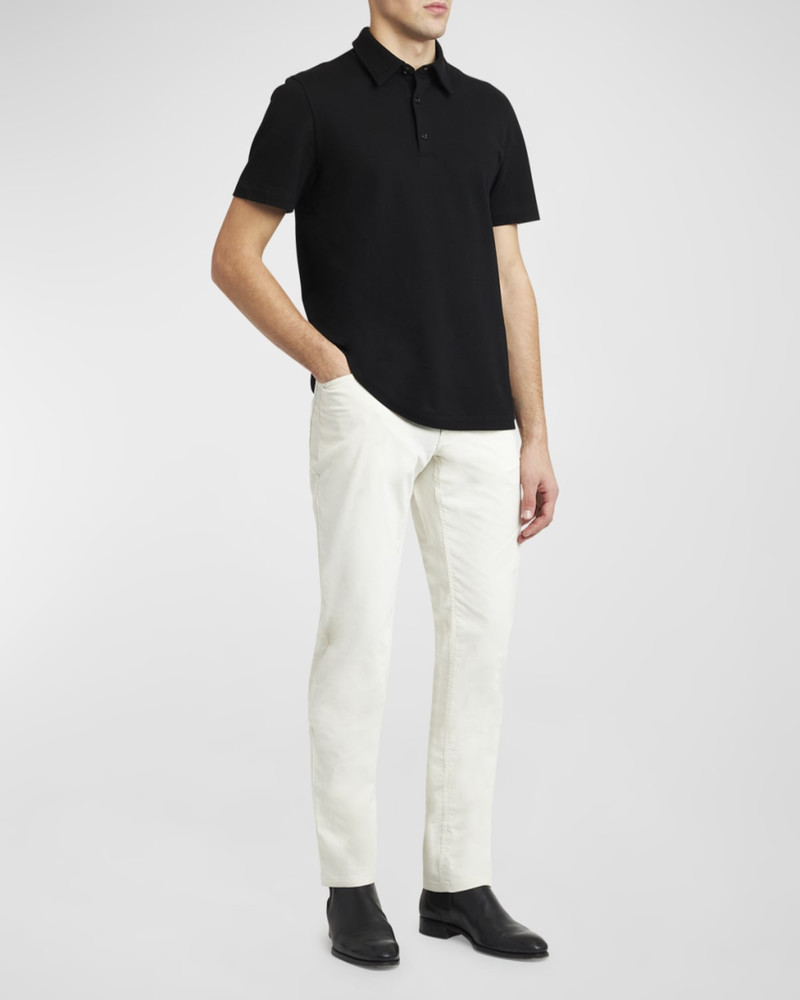 Brioni Men's Cotton Jersey Polo Shirt outlook