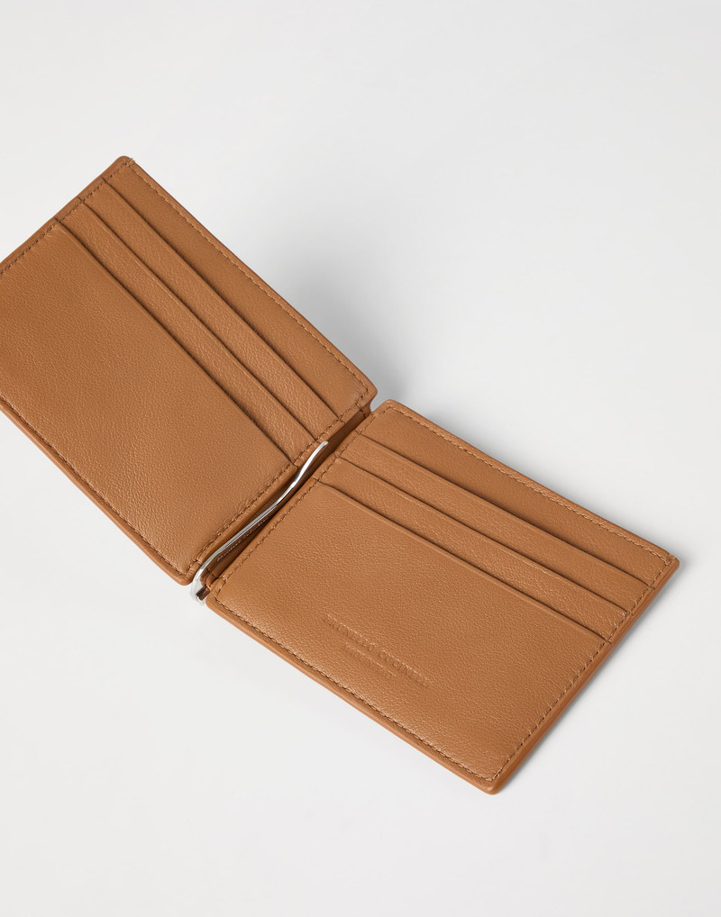 Nubuck money clip wallet 3