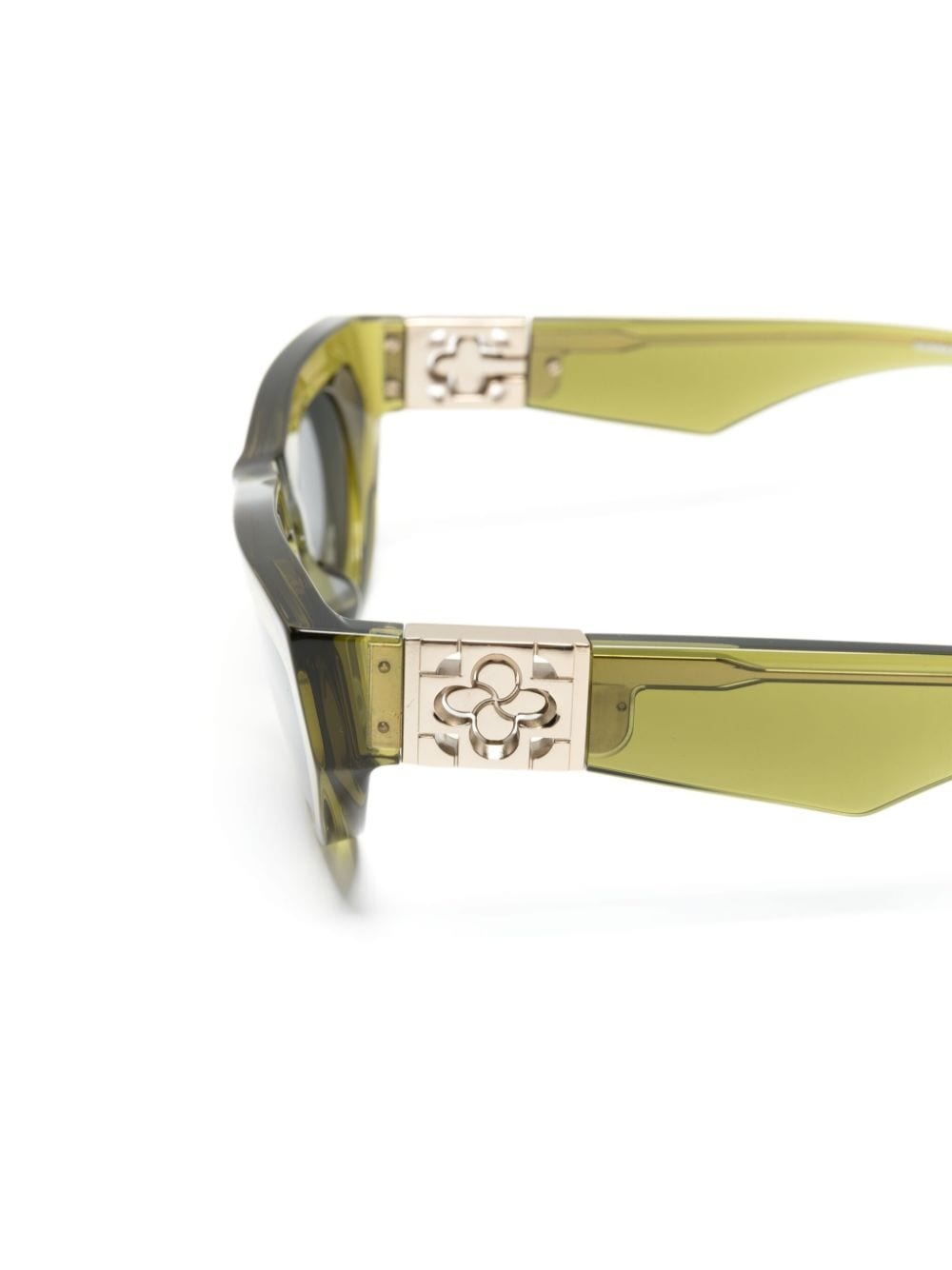 transparent cat-eye sunglasses - 3