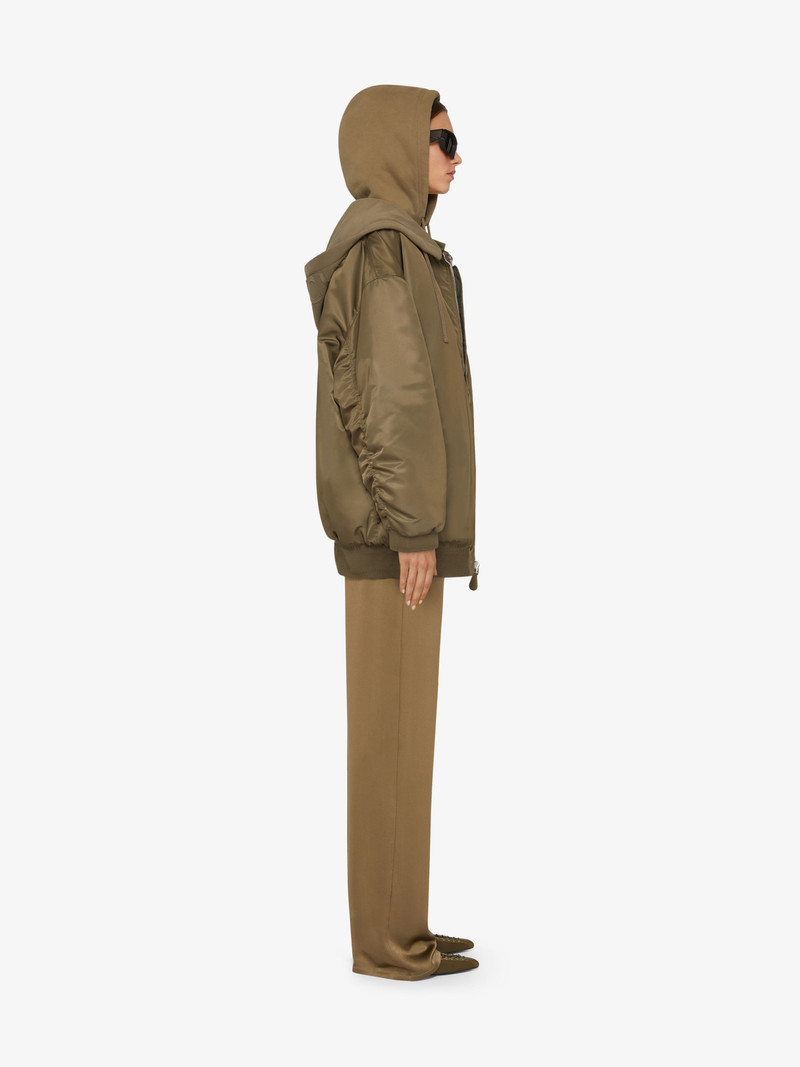 OVERSIZED HOODED BOMBER JACKET 3