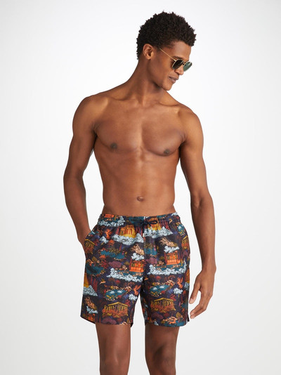Derek Rose Men's Swim Shorts Maui 66 Multi outlook