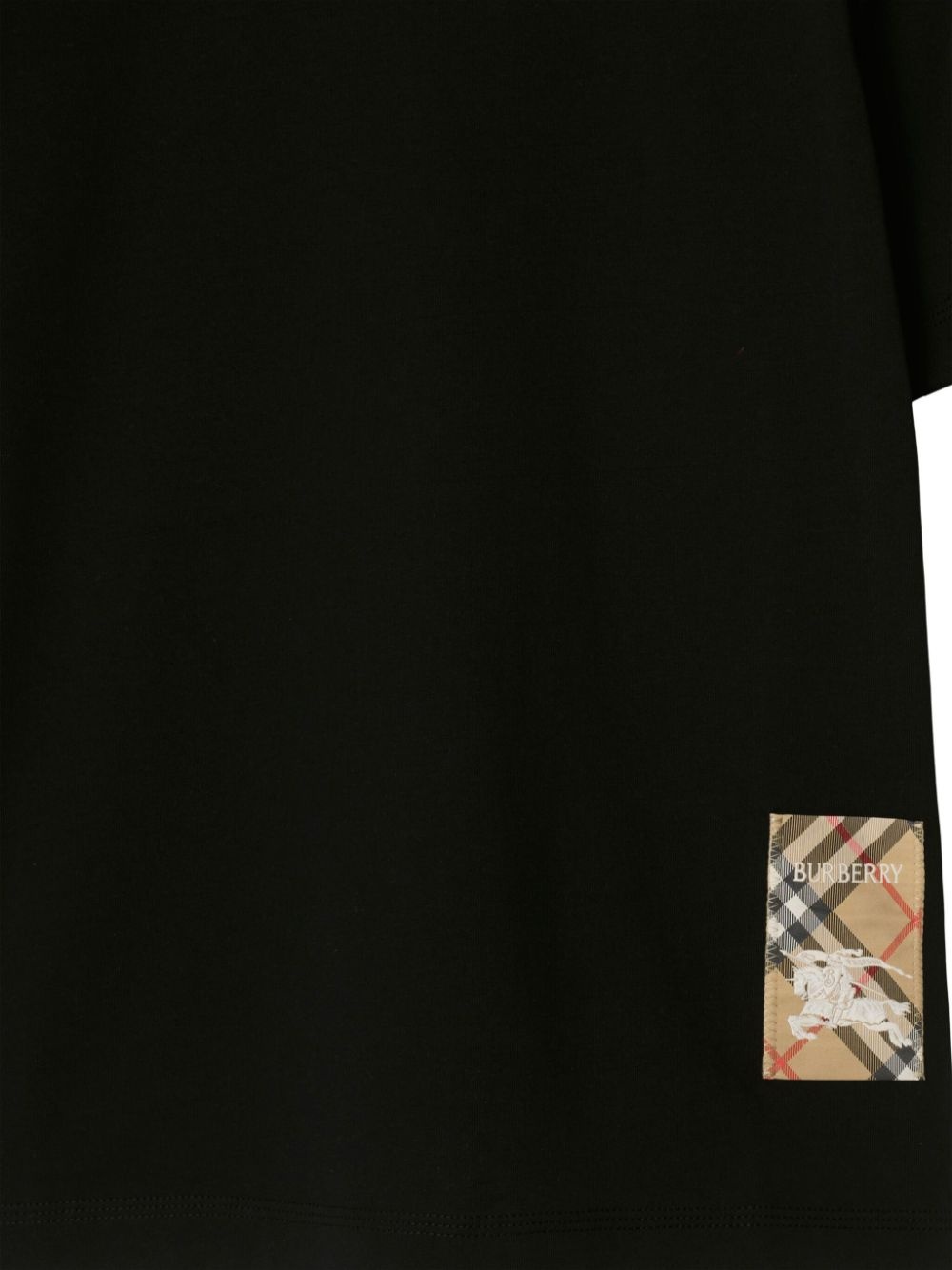 check-patch T-shirt - 5