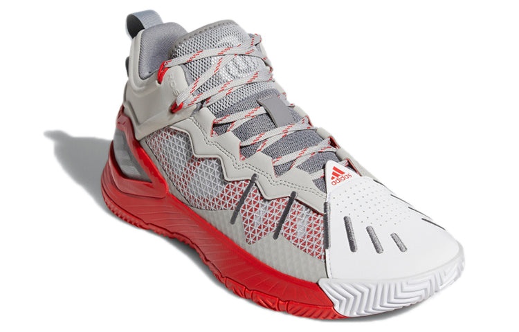 adidas D Rose Son of Chi 'Godspeed - Grey Vivid Red' GW7651 - 3