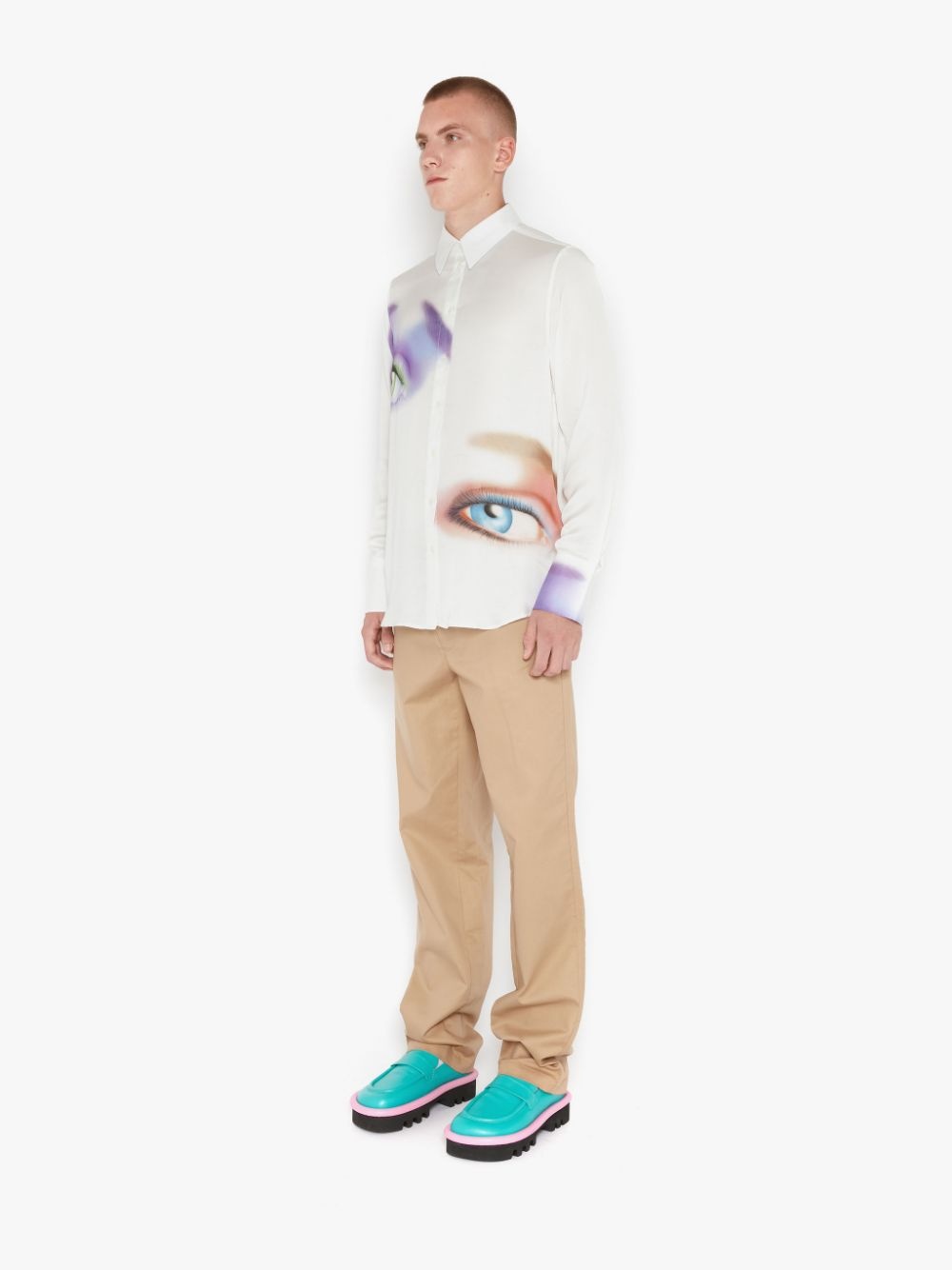 EYE PRINT CLASSIC FIT SHIRT - 3