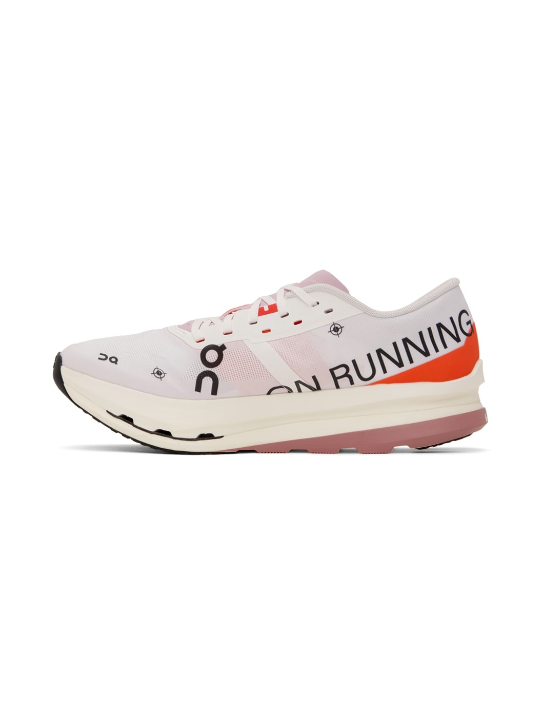 White & Pink Cloudbloom Echo 3 Sneakers - 3
