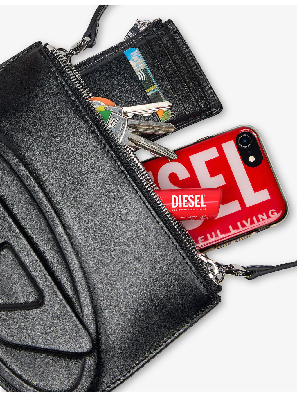 1DR Twin Leather Shoulder Bag - 7