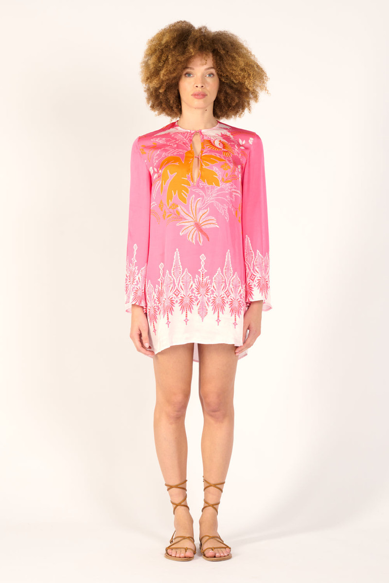 Mini Dress Gia - Pink Canopy 4