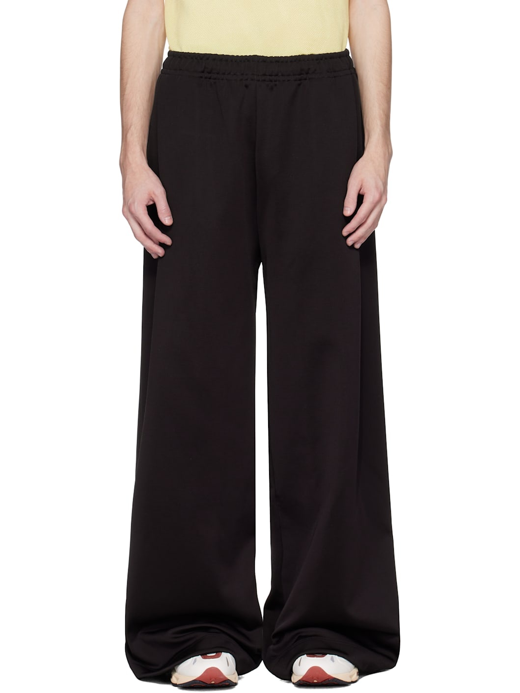 Brown Runway Oversized Trousers - 1