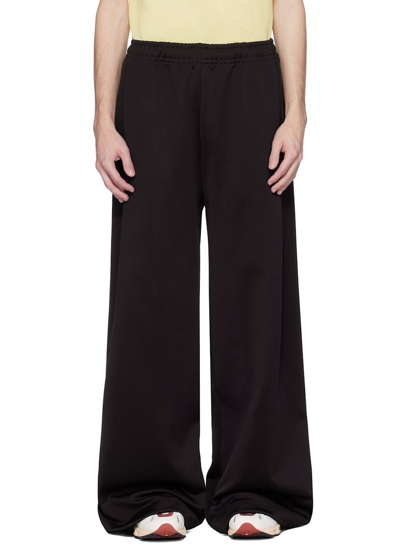 Brown Runway Oversized Trousers 1