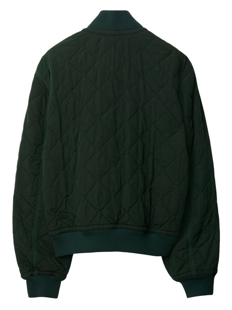 Burberry quilted zip-up bomber jacket outlook
