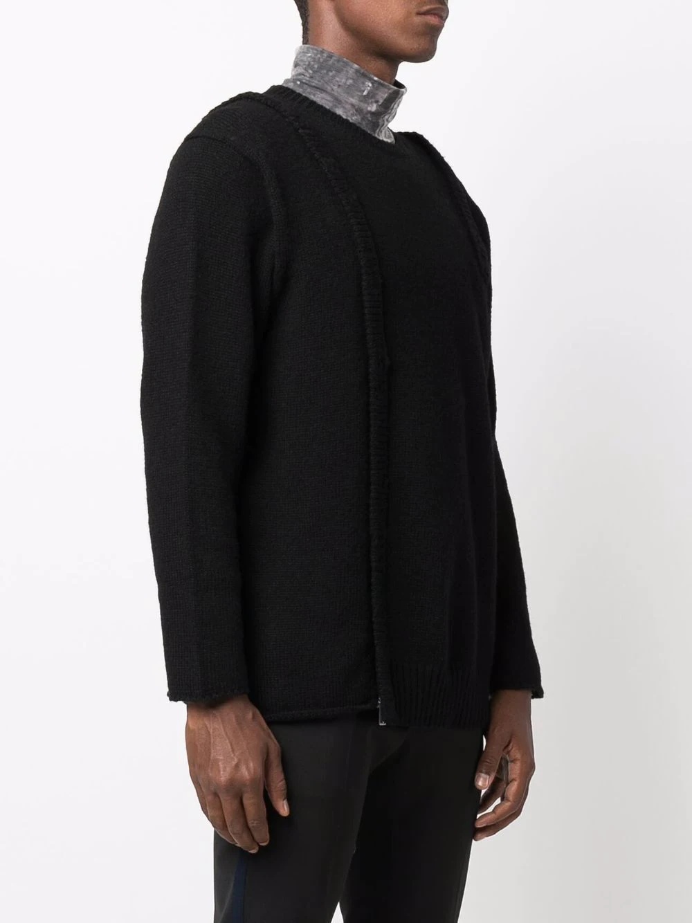 layered design jumper - 3