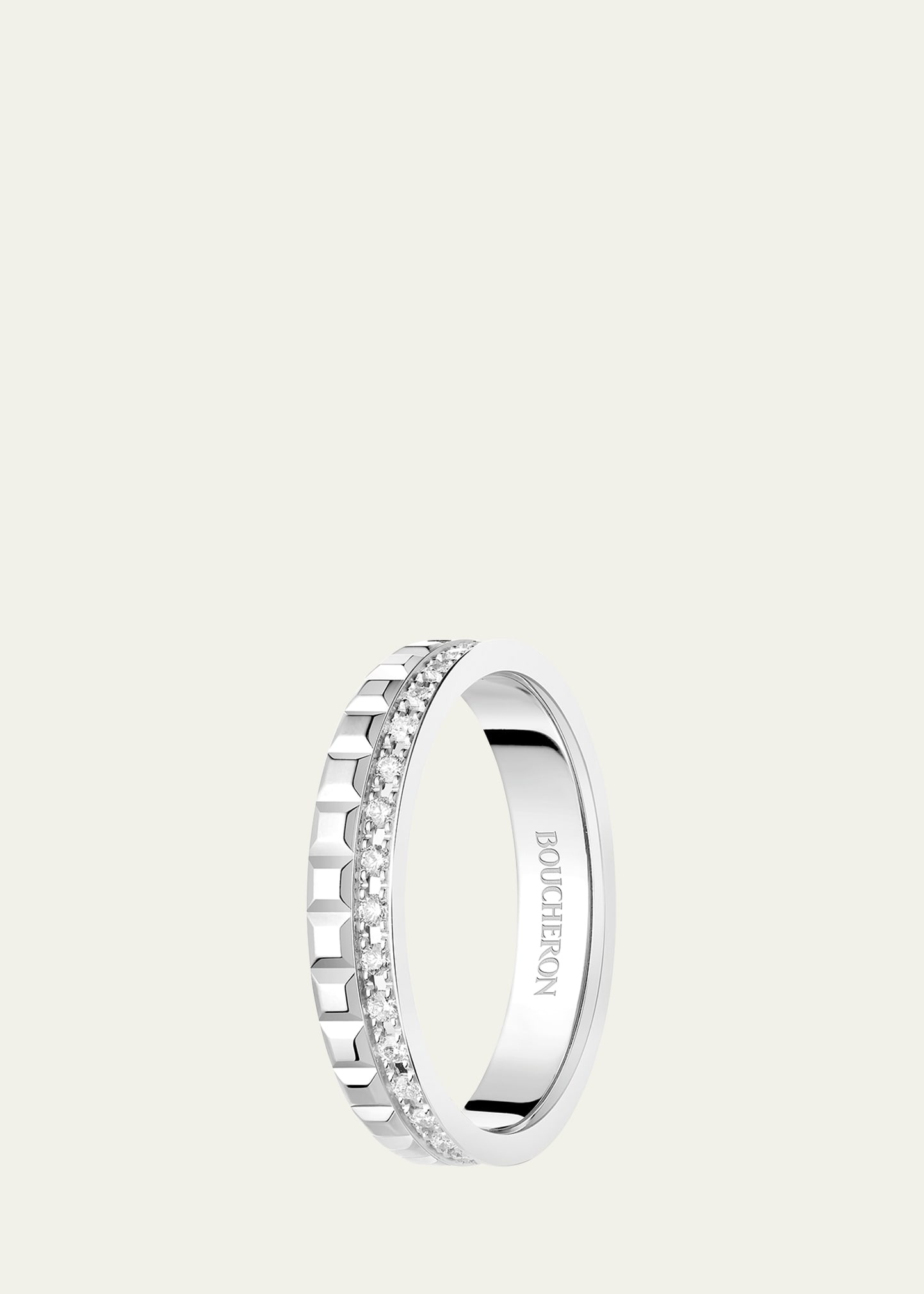 White Gold Quatre Diamond Ring - 3