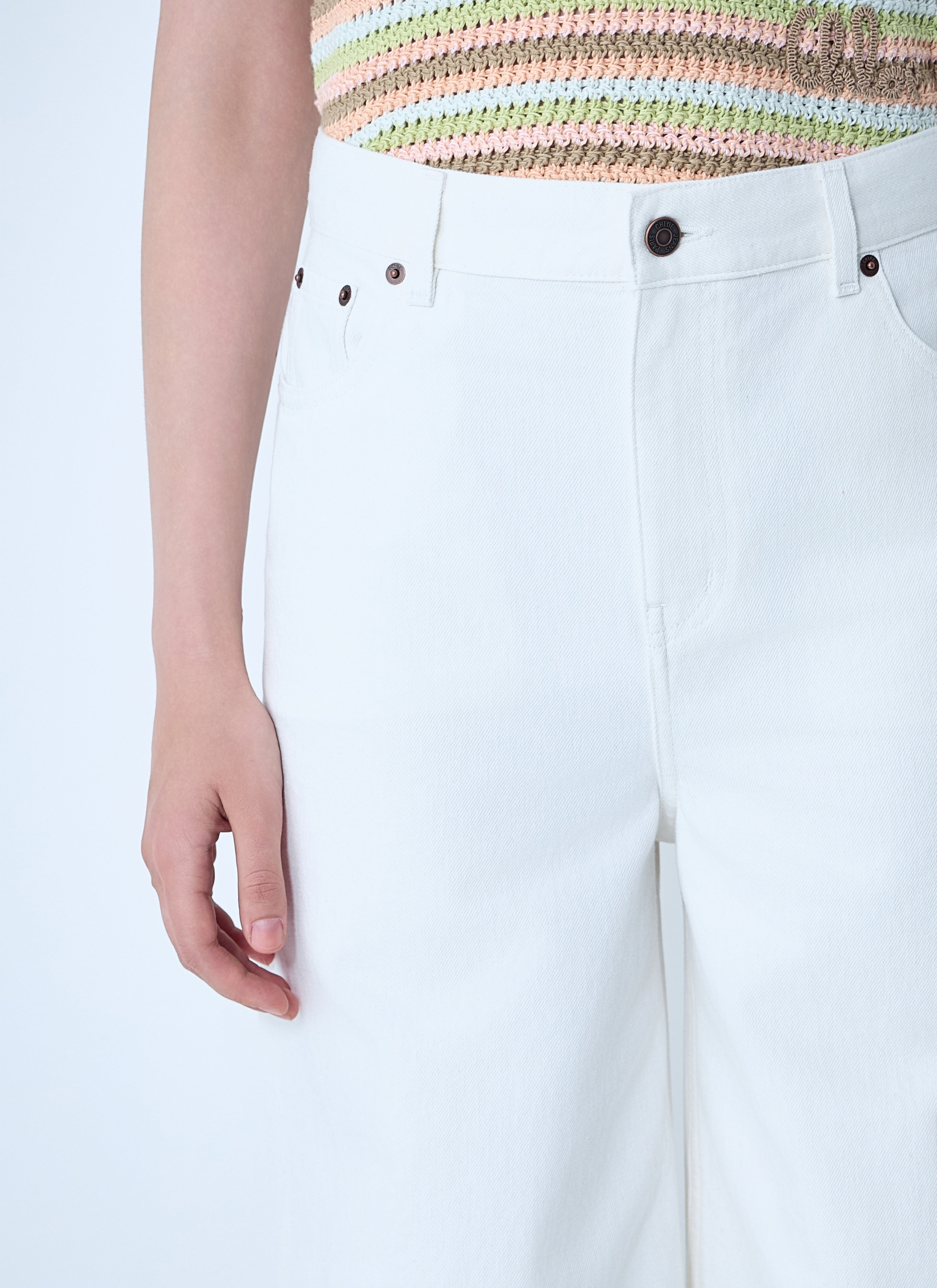 Chloé Women Five-Pocket Jeans - 5