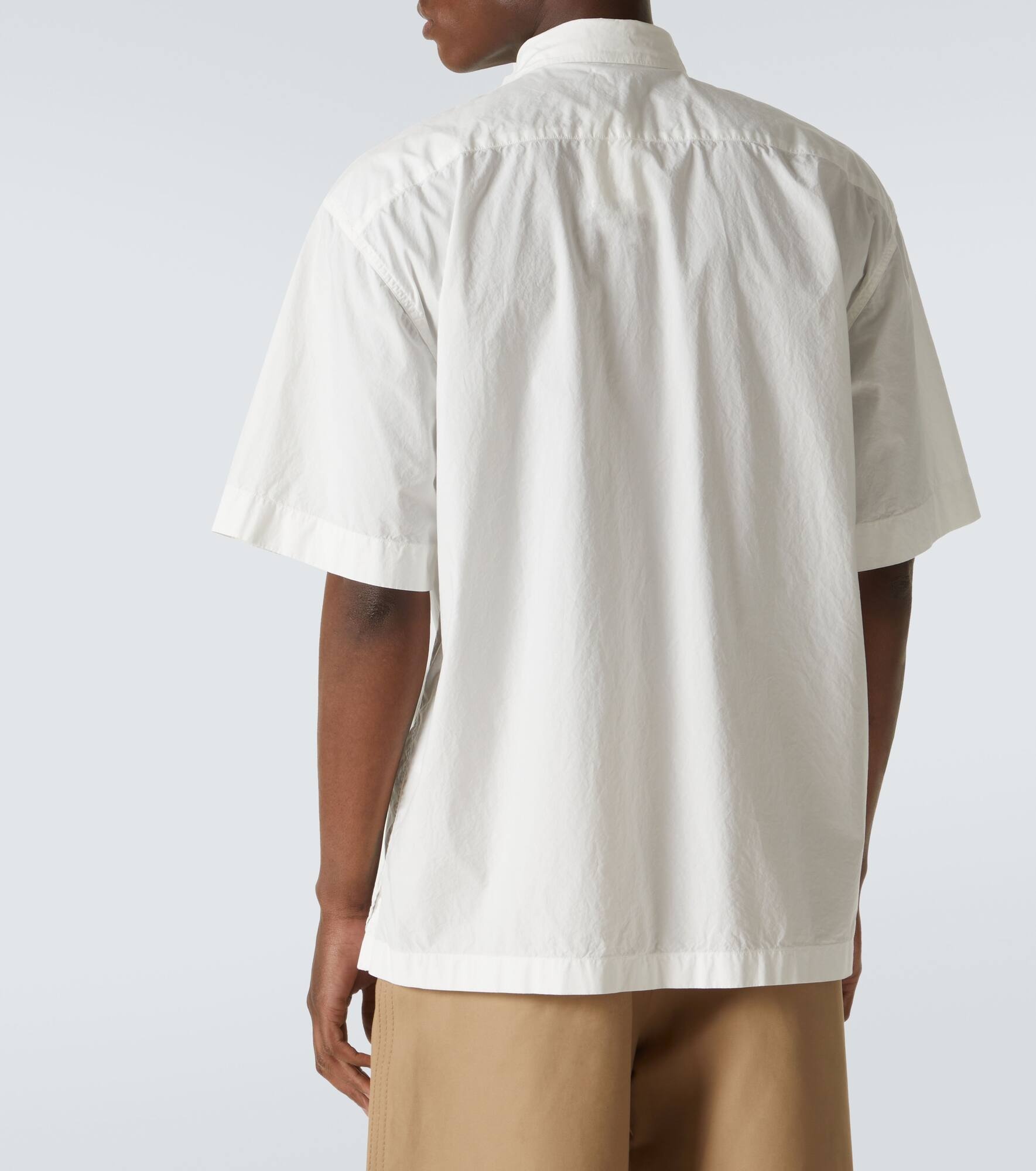 Cotton canvas shirt - 4