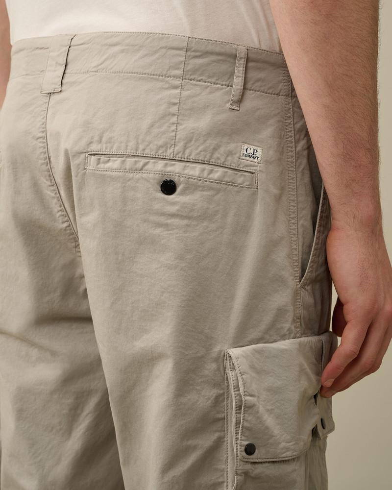 Twill Stretch Cargo Shorts 4