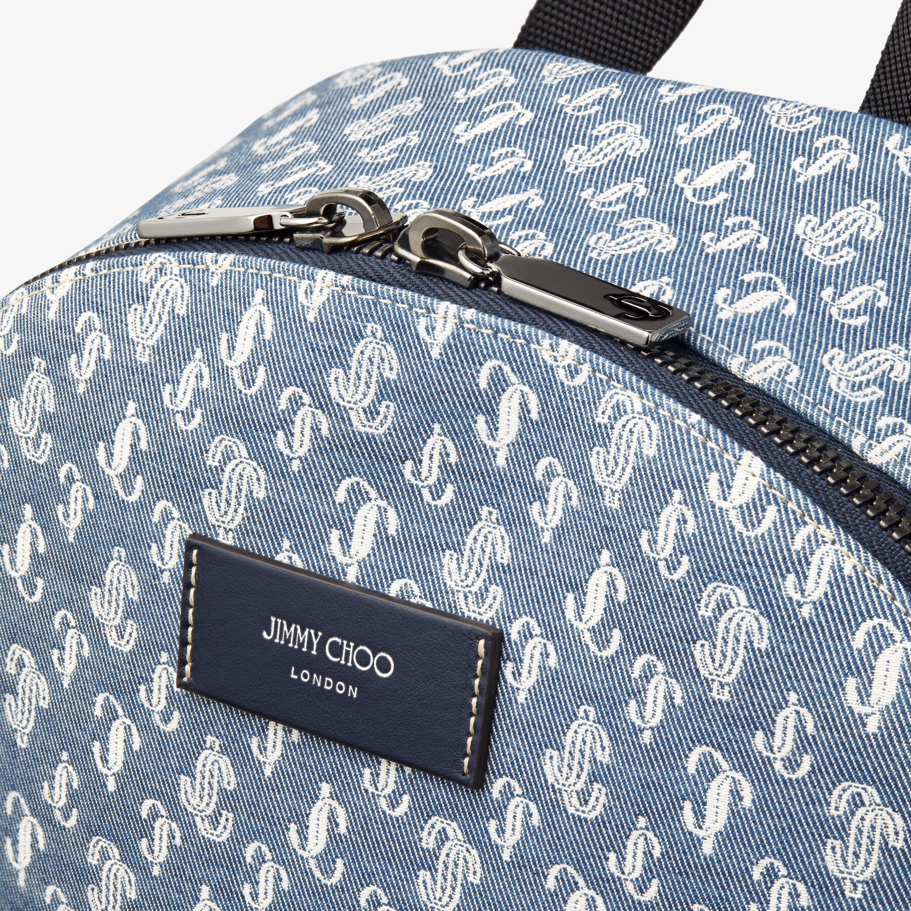 Wilmer
Denim JC Monogram Backpack - 4