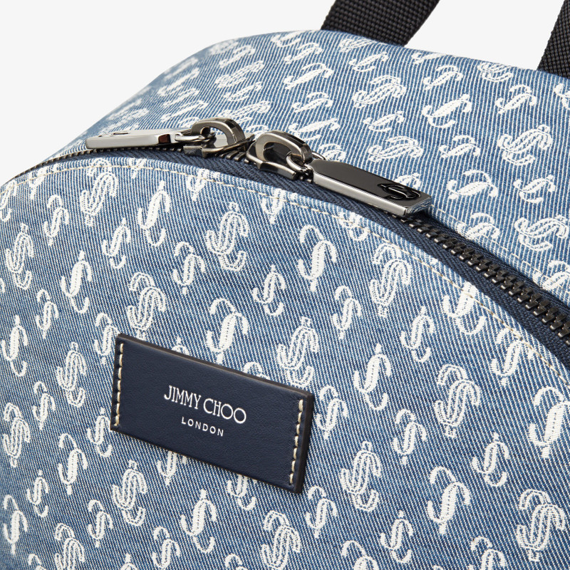 Wilmer
Denim JC Monogram Backpack 4
