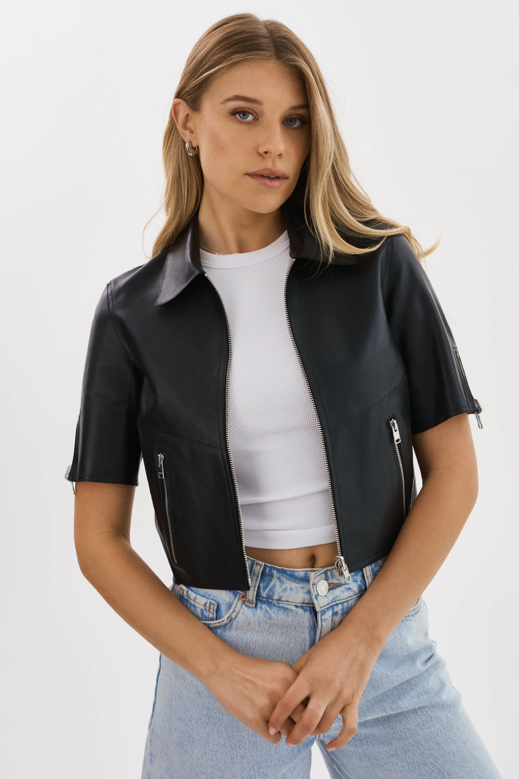 SEVANA | Reversible Leather Jacket - 1
