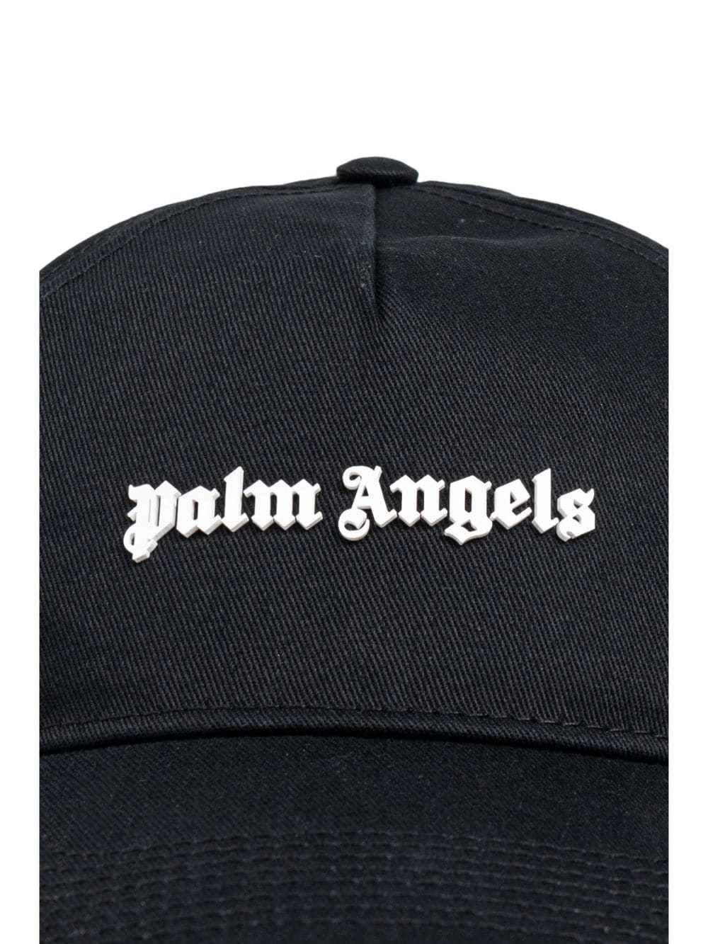 logo-embroidered cotton baseball cap - 4