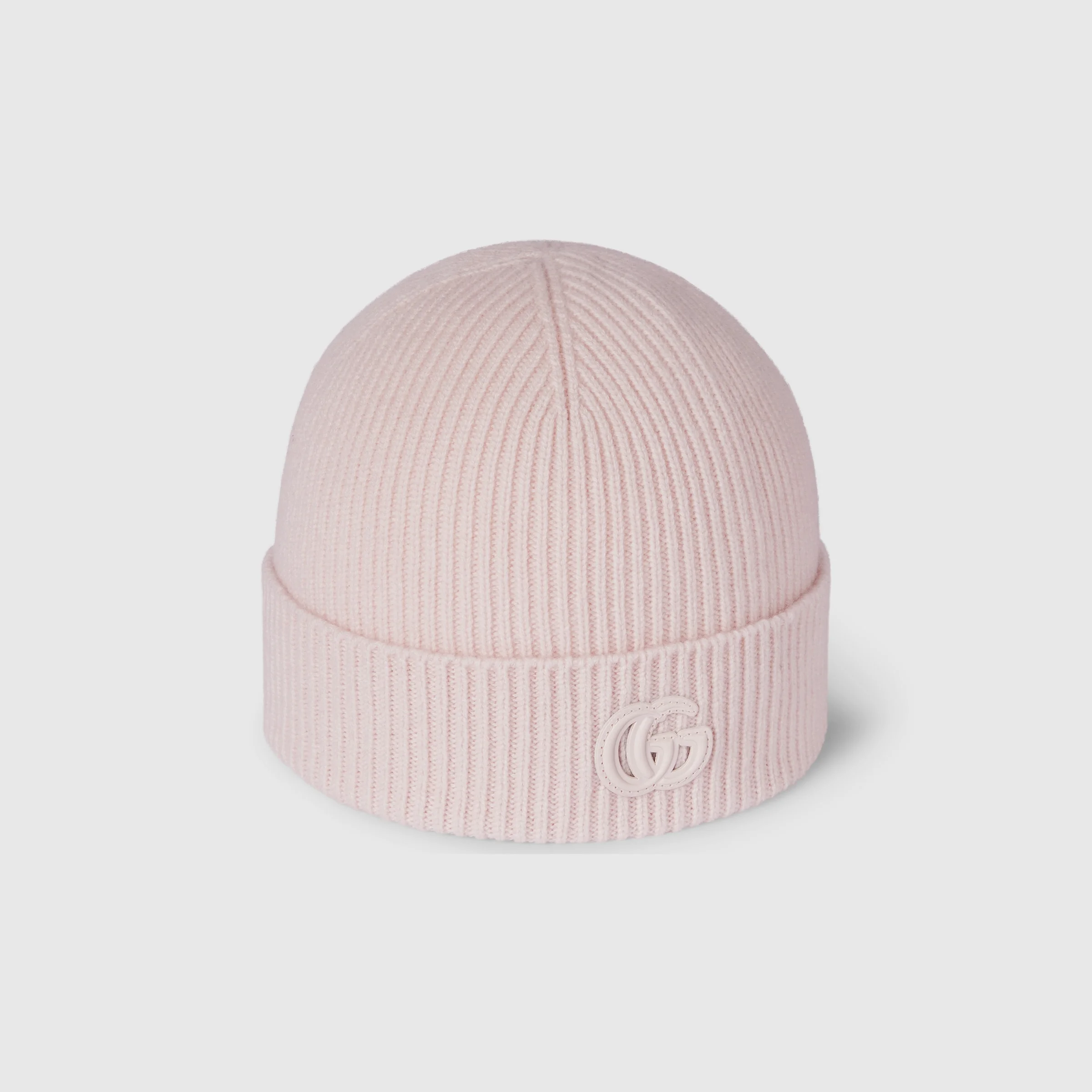 Cashmere hat with patch - 1