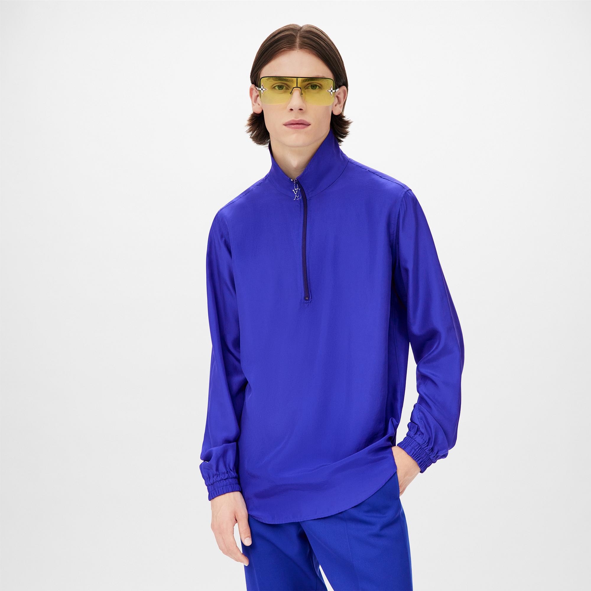 Half-Zipped Tracksuit Shirt - 4