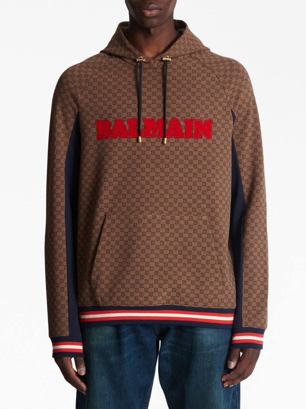Mini Monogram jacquard hoodie - 5
