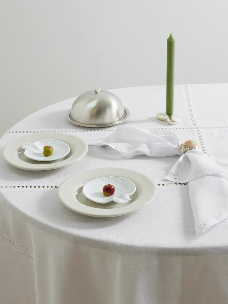 Gohar World Shell Set Of Two Porcelain Plates outlook