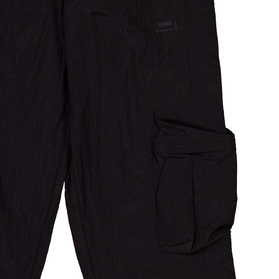 Rains Black Kano Nylon Pants - 2