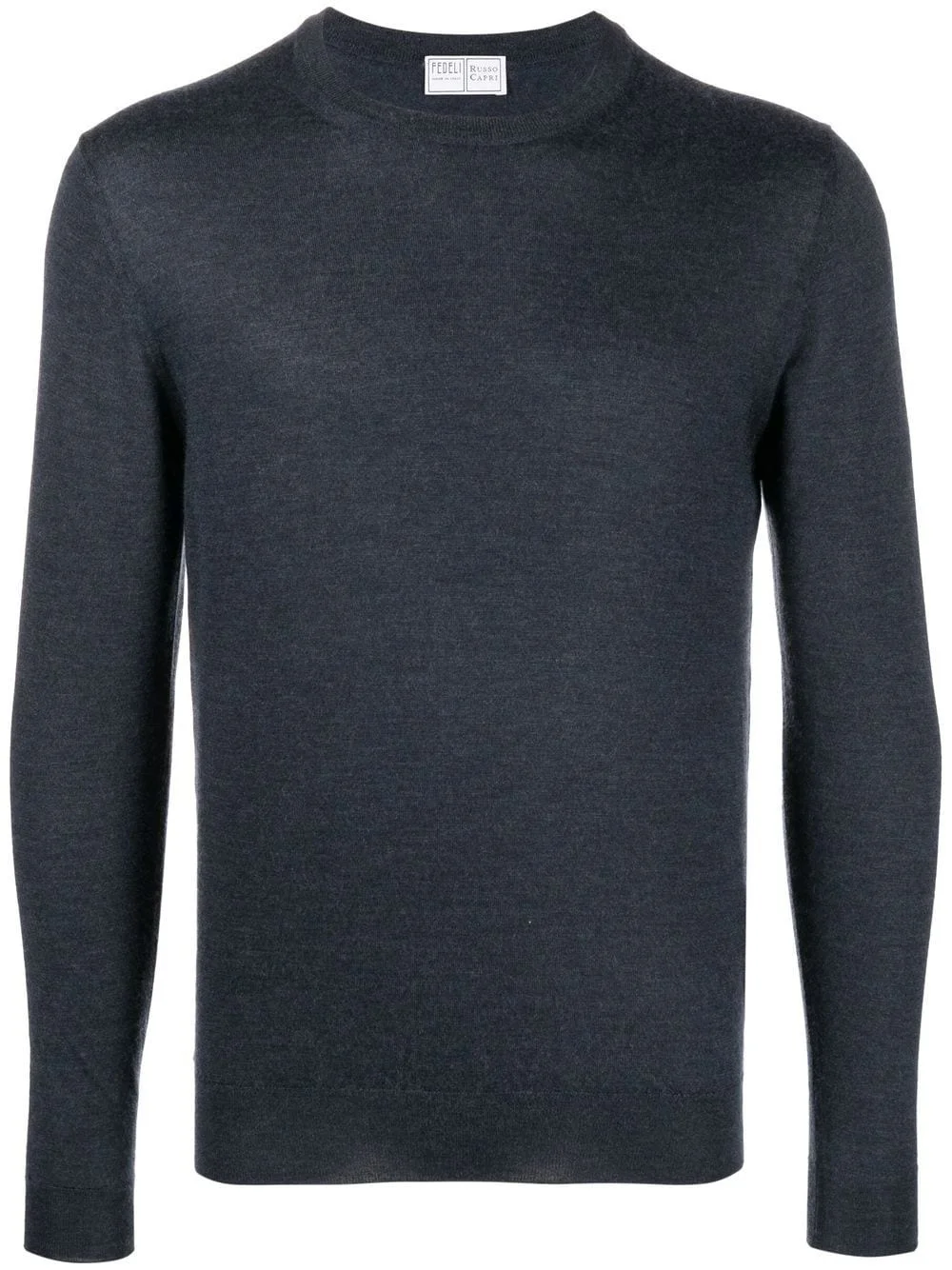crew-neck cashmere-silk jumper - 1
