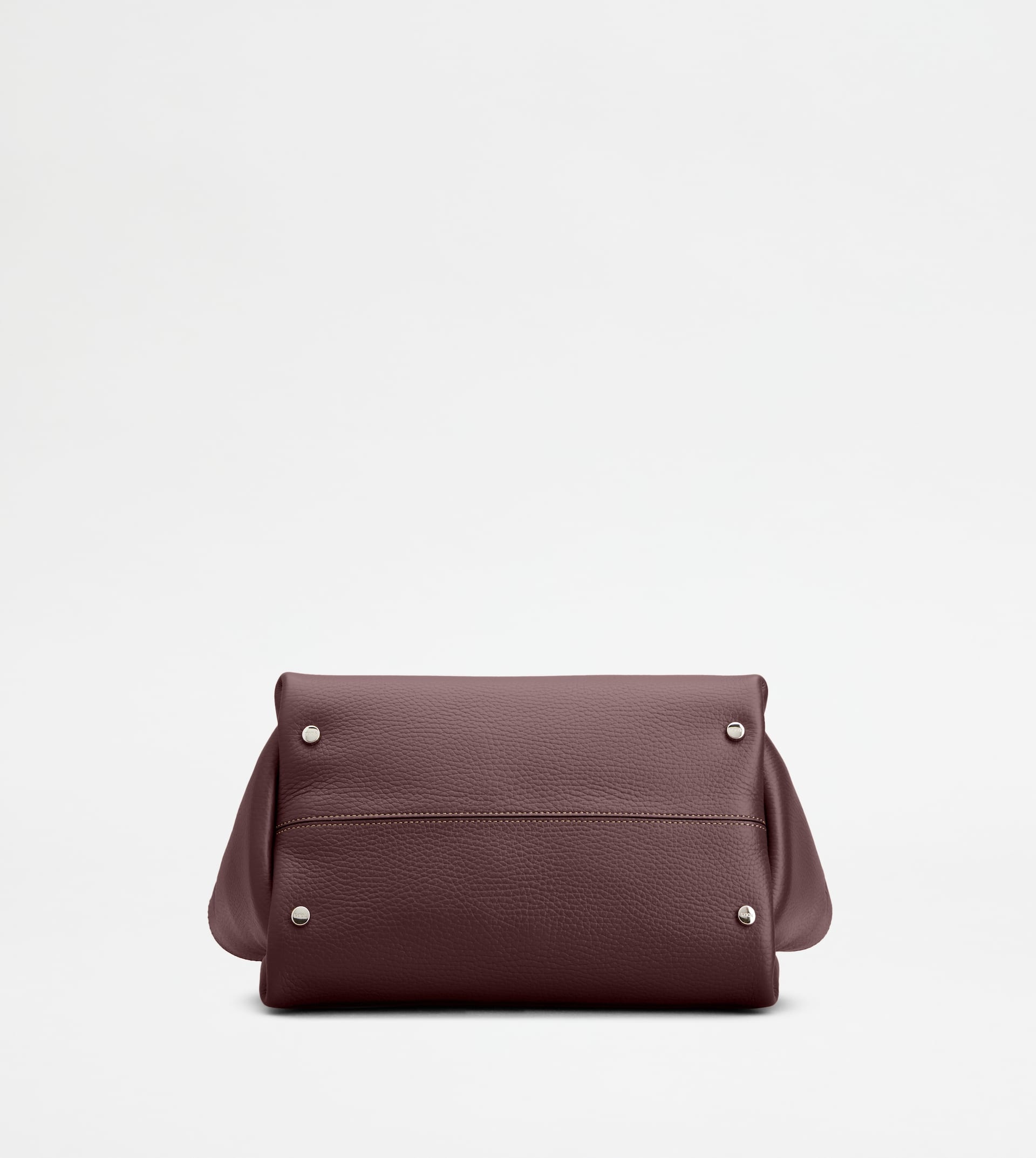 BAG IN LEATHER MINI - BURGUNDY - 3
