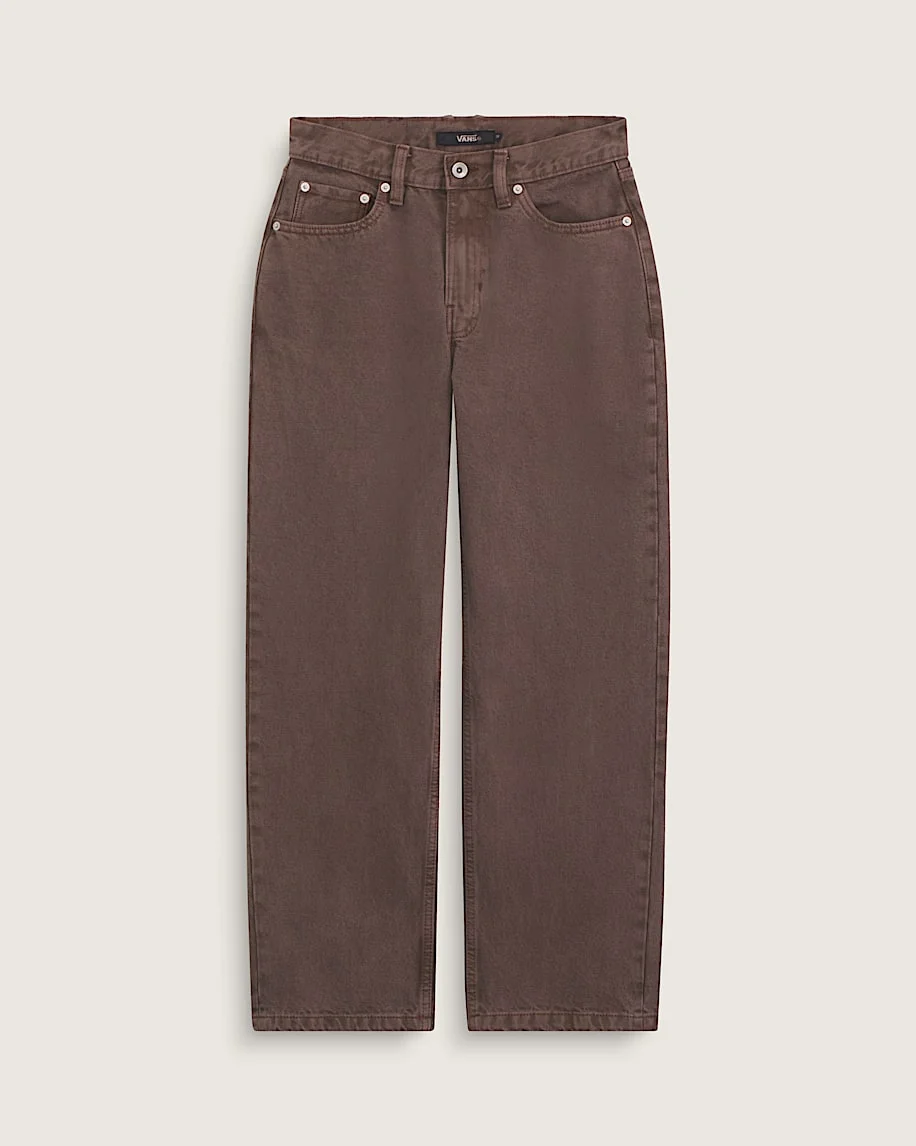 Check-5 Mid Rise Straight Pants - 1