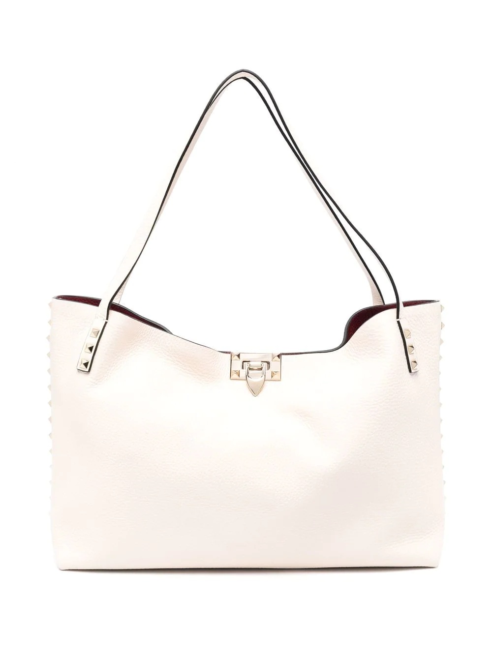 Rockstud-embellishment tote bag - 1