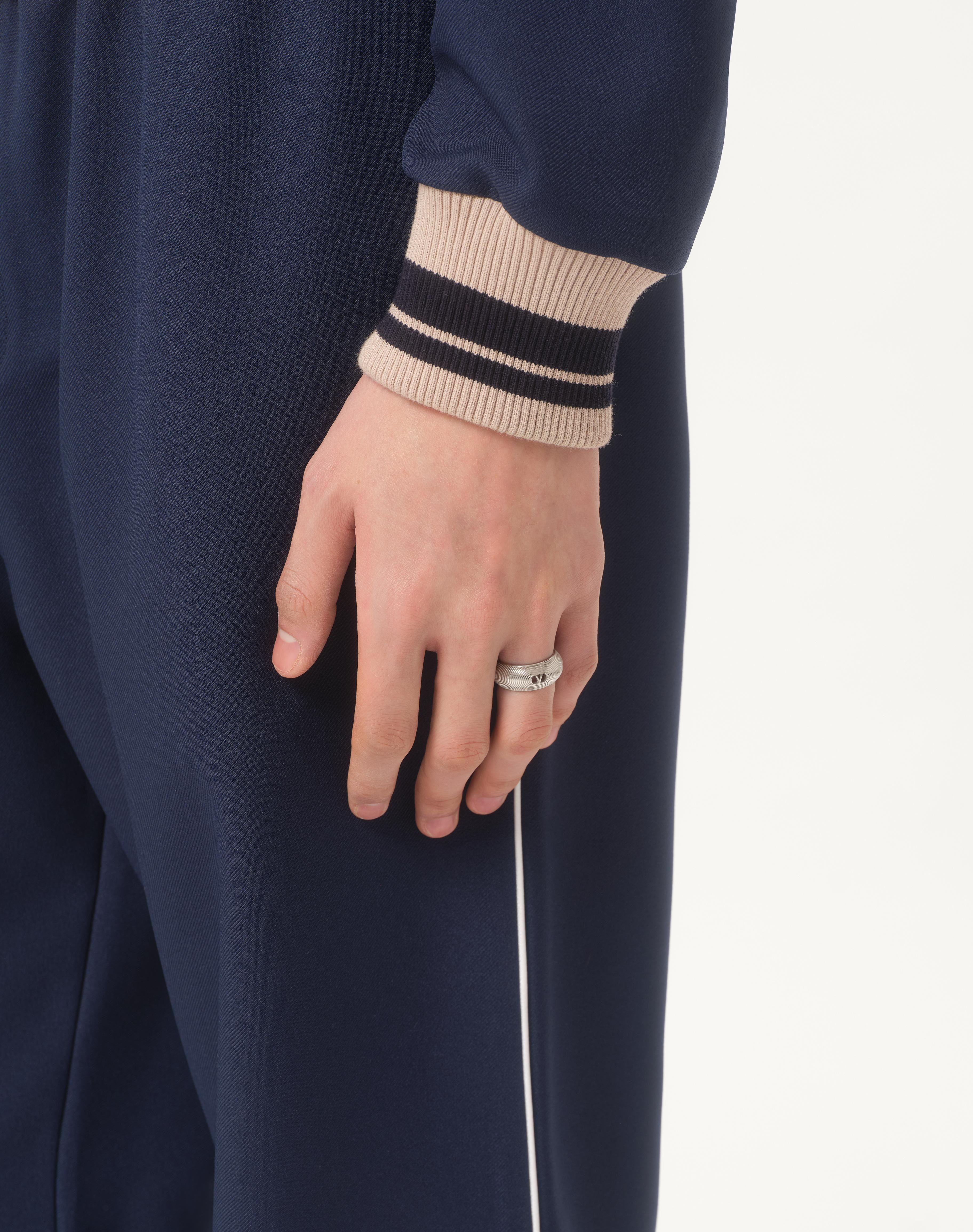 VALENTINO GARAVANI OVALETTE METAL RING - 2
