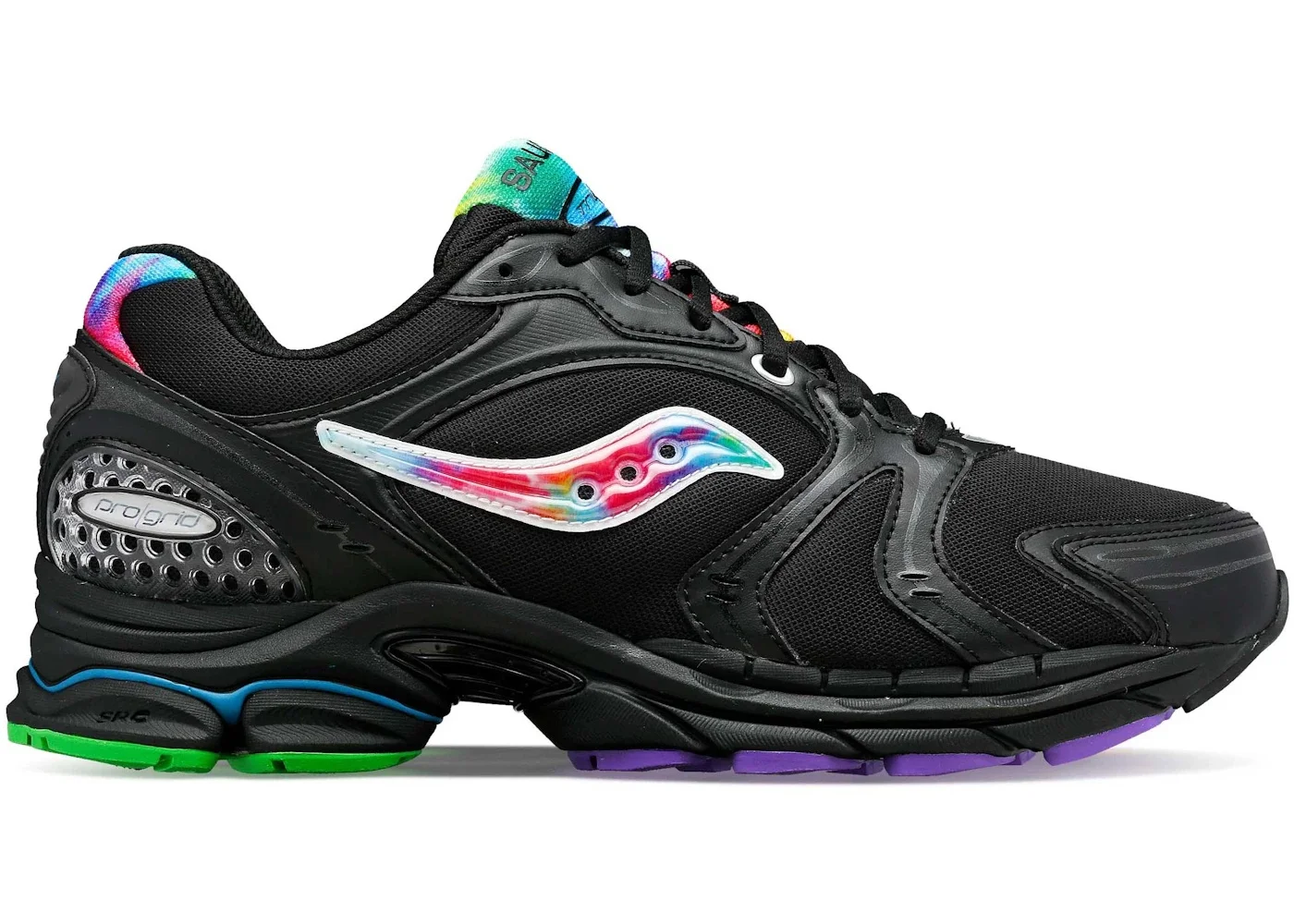 Saucony ProGrid Triumph 4 Tie-Dye Black - 1