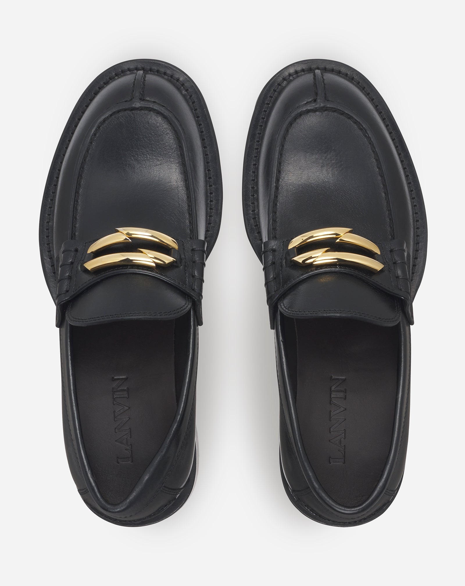 LEATHER MEDLEY LOAFERS - 5