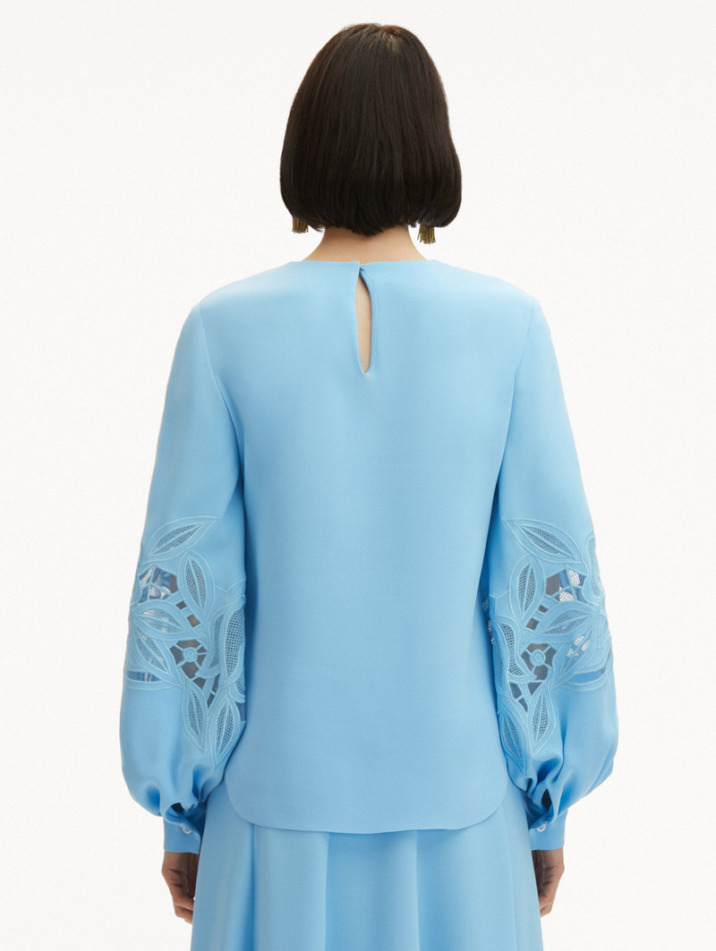 ENGLISH ROSE CUTOUT BLOUSE 4